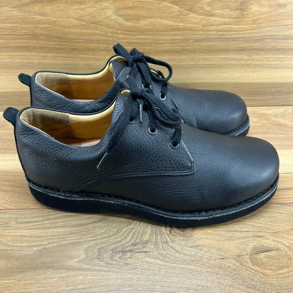 Samuel Hubbard‎ Free Mens Shoes 10 W Black Leather Casual Comfort M1100